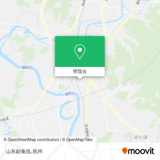 山东副食品地图