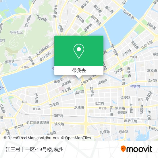 江三村十一区-19号楼地图