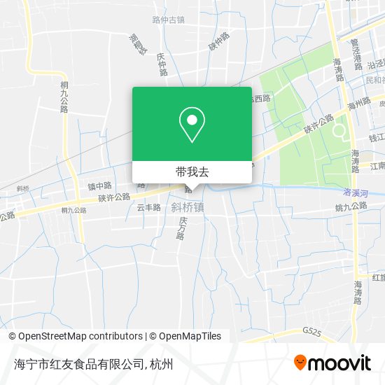 海宁市红友食品有限公司地图