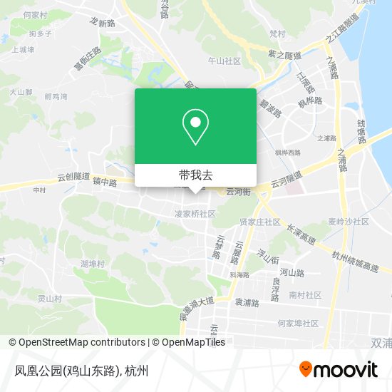 凤凰公园(鸡山东路)地图