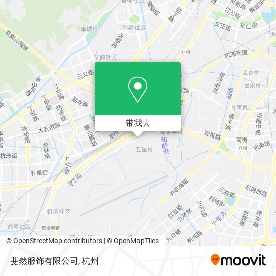 斐然服饰有限公司地图