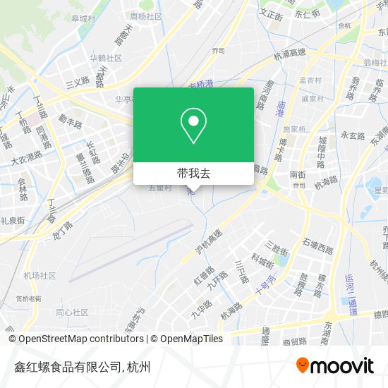 鑫红螺食品有限公司地图