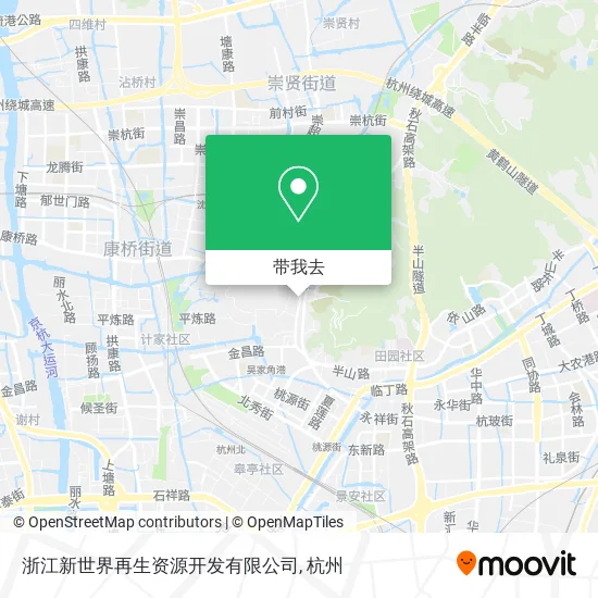 浙江新世界再生资源开发有限公司地图