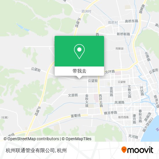 杭州联通管业有限公司地图