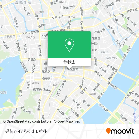 采荷路47号-北门地图
