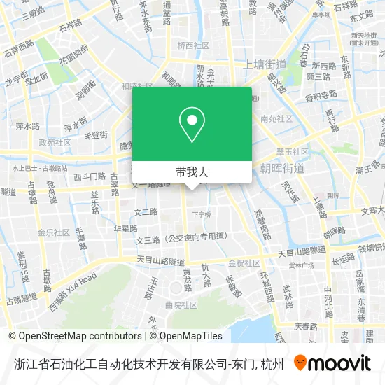 浙江省石油化工自动化技术开发有限公司-东门地图