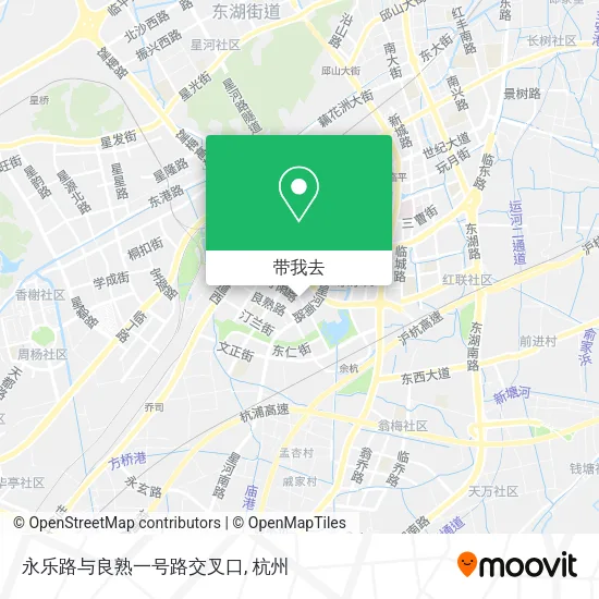 永乐路与良熟一号路交叉口地图