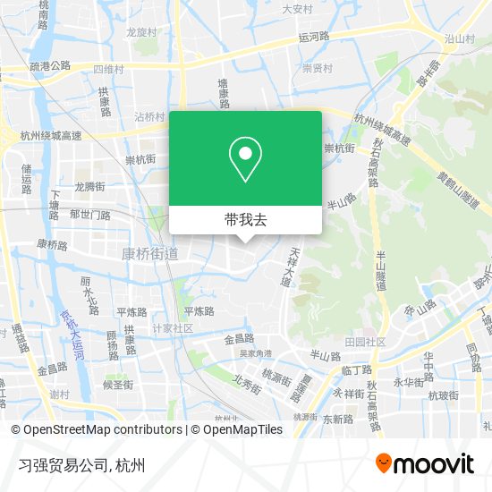 习强贸易公司地图