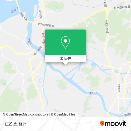 正乙堂地图