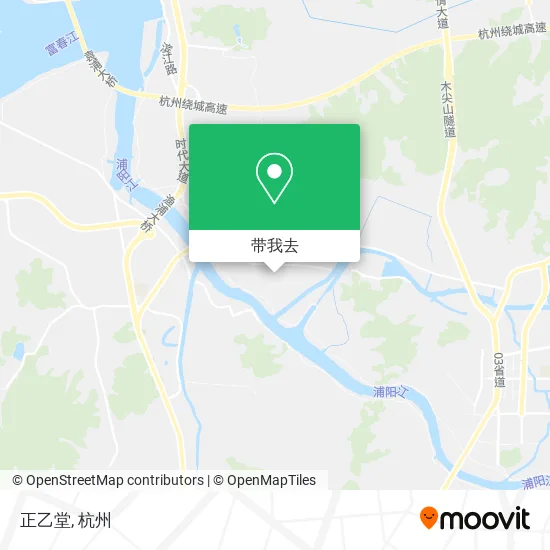 正乙堂地图