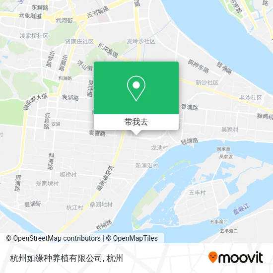 杭州如缘种养植有限公司地图