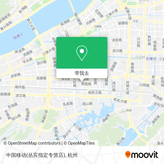 中国移动(丛宾指定专营店)地图