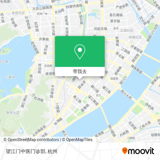 望江门中医门诊部地图