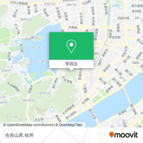 合吾山房地图