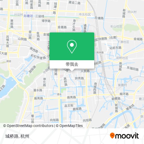 城桥路地图