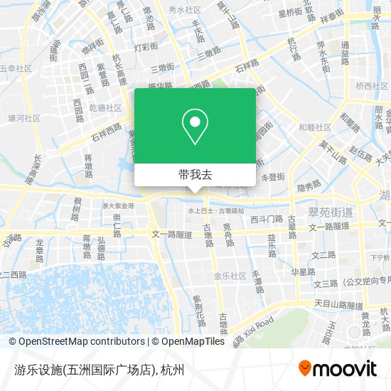 游乐设施(五洲国际广场店)地图