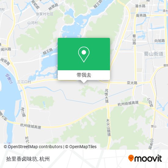 拾里香卤味坊地图