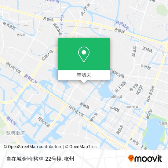 自在城金地·格林-22号楼地图