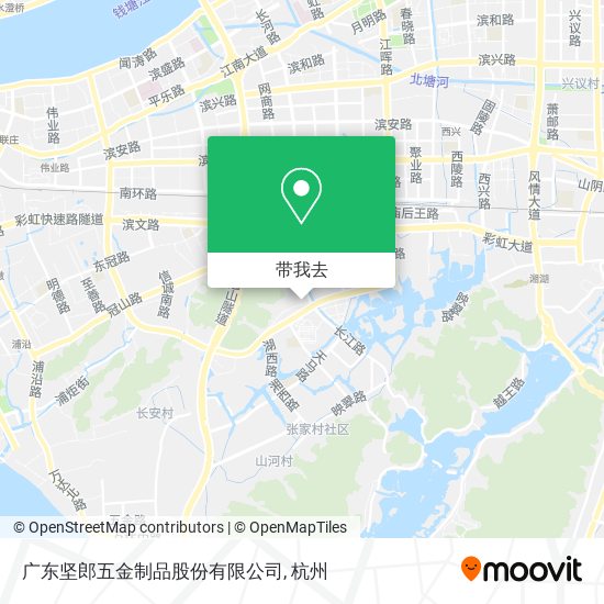 广东坚郎五金制品股份有限公司地图