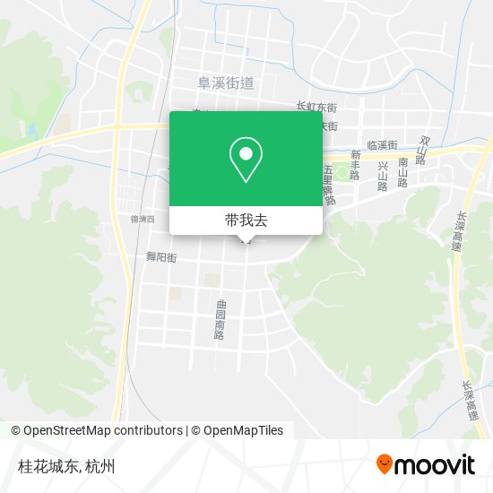 桂花城东地图