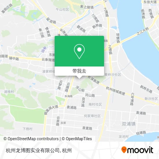 杭州龙博图实业有限公司地图