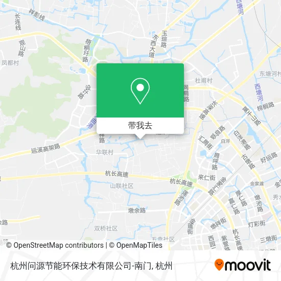 杭州问源节能环保技术有限公司-南门地图