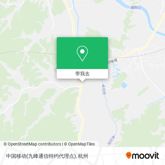 中国移动(九峰通信特约代理点)地图