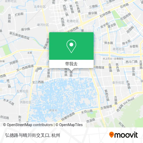 弘德路与晴川街交叉口地图