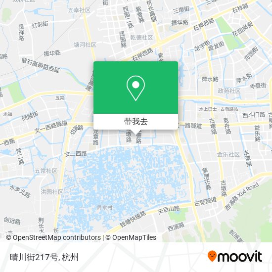 晴川街217号地图