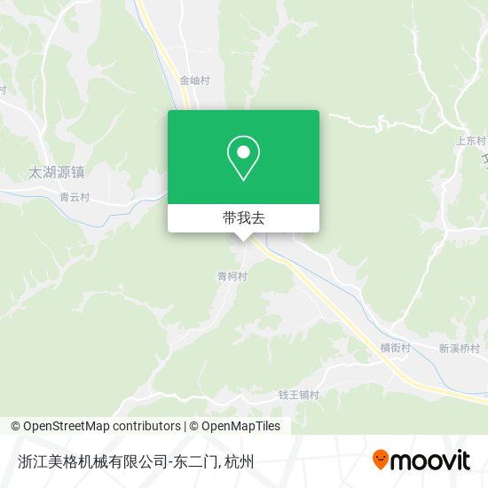 浙江美格机械有限公司-东二门地图