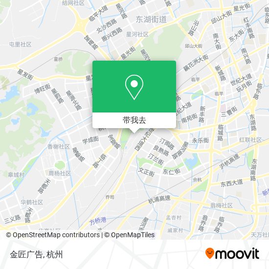 金匠广告地图