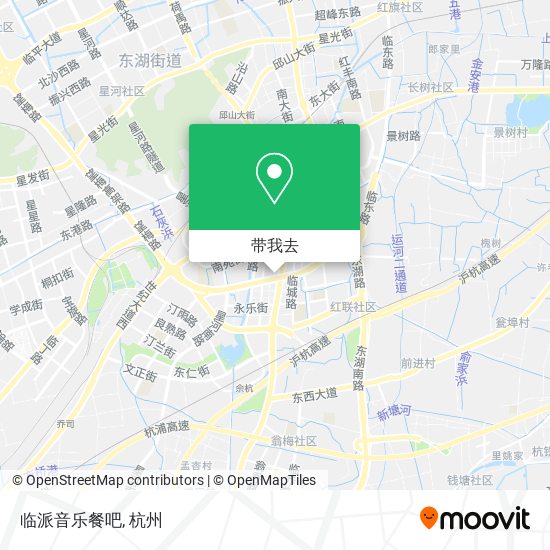 临派音乐餐吧地图