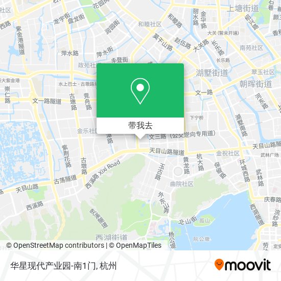 华星现代产业园-南1门地图