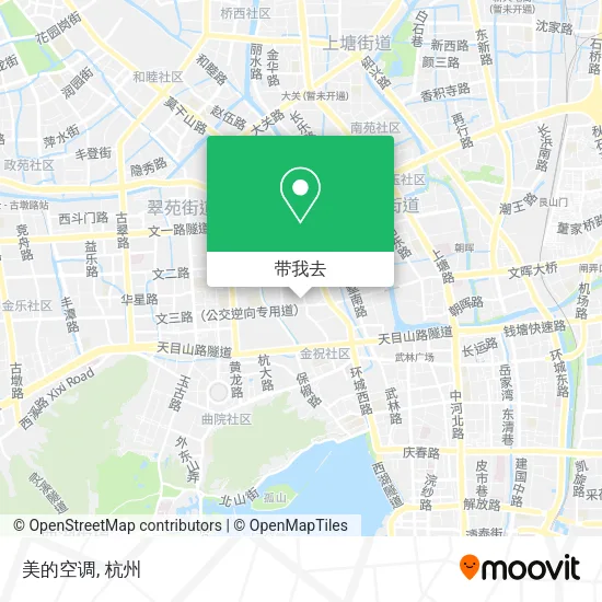 美的空调地图