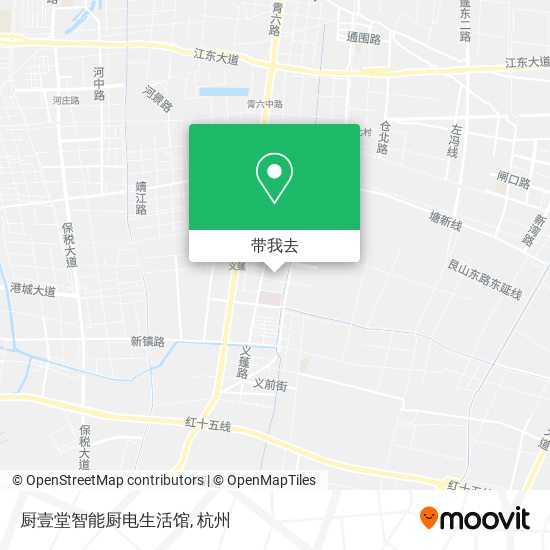 厨壹堂智能厨电生活馆地图