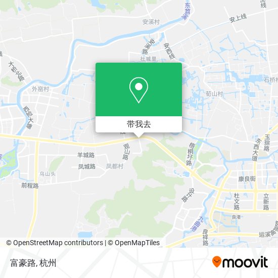 富豪路地图