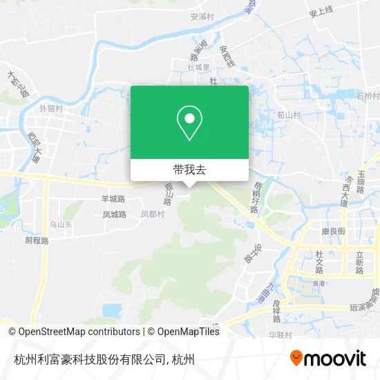 杭州利富豪科技股份有限公司地图