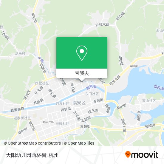 天阳幼儿园西林街地图