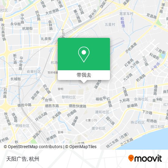 天阳广告地图