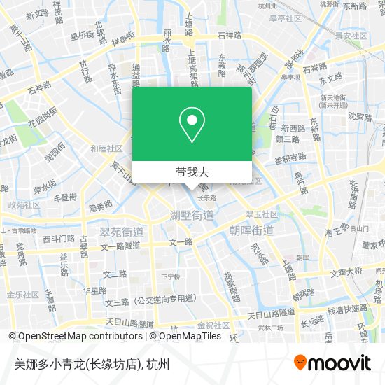 美娜多小青龙(长缘坊店)地图