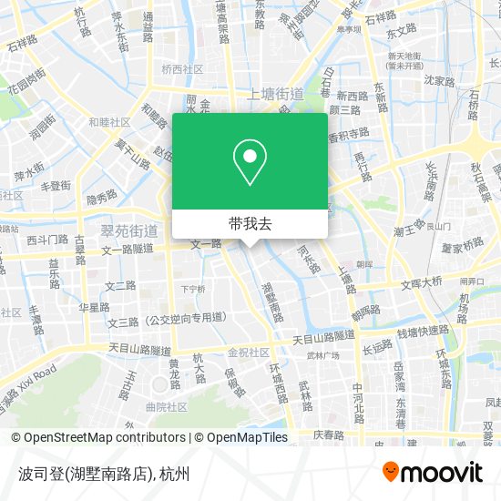 波司登(湖墅南路店)地图