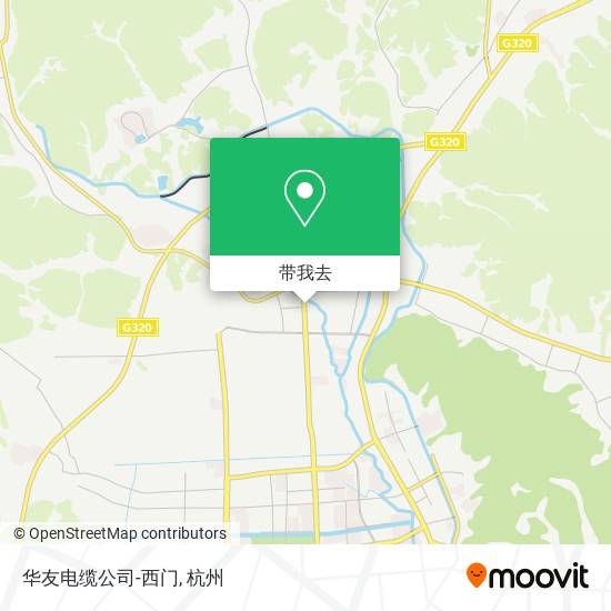 华友电缆公司-西门地图