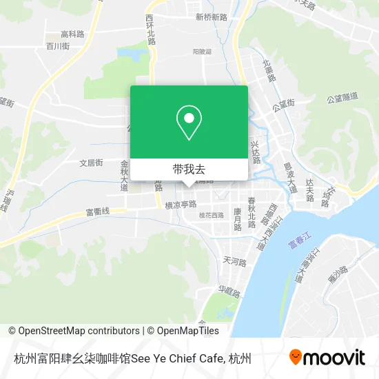 杭州富阳肆幺柒咖啡馆See Ye Chief Cafe地图