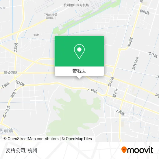 麦格公司地图