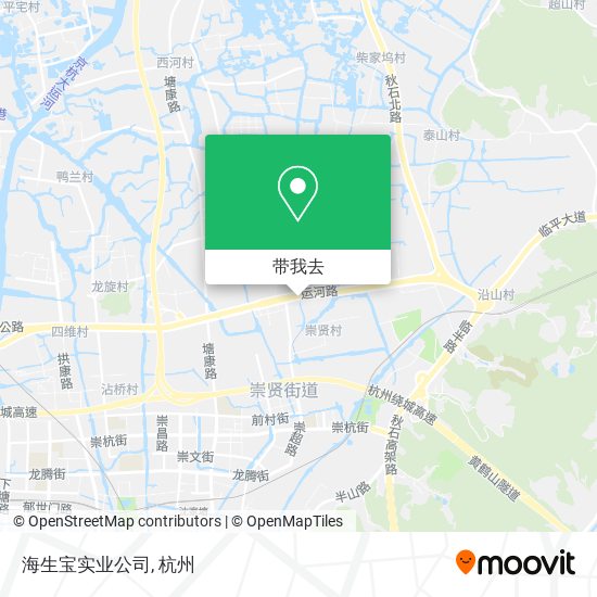 海生宝实业公司地图