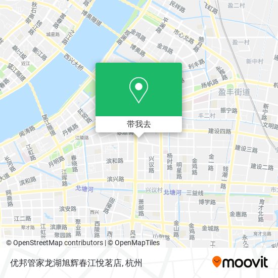 优邦管家龙湖旭辉春江悅茗店地图