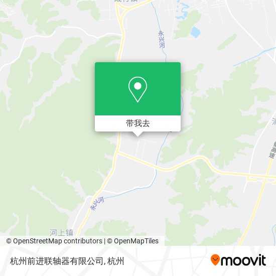 杭州前进联轴器有限公司地图