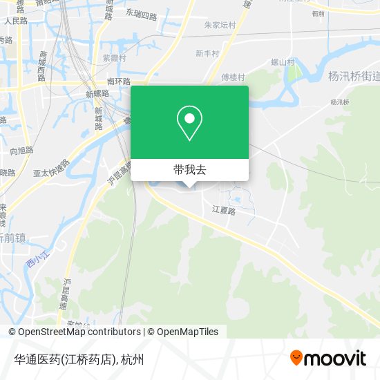 华通医药(江桥药店)地图