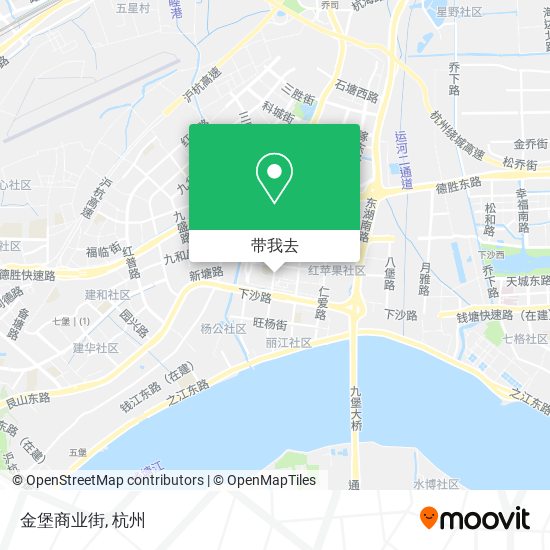 金堡商业街地图