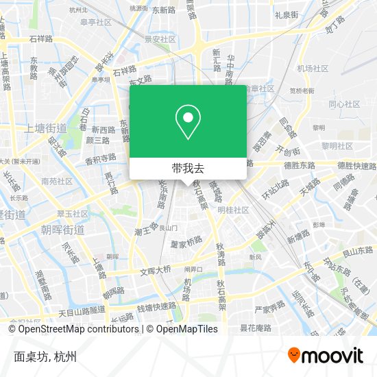 面桌坊地图